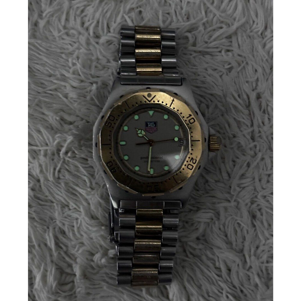 35mm • 1990s Vintage TAG Heuer 3000 Professional 200M Quartz - E&S